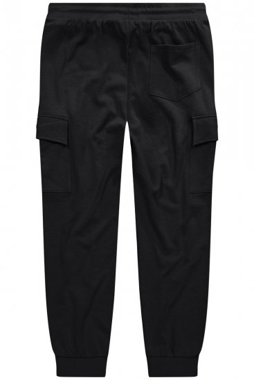 Men+ 113 Mjukisbyxor med cargofickor Svart - Mjukisbyxor och -shorts - Mjukisbyxor & Mjukisshorts 2XL-12XL