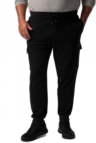 Men+ 113 Mjukisbyxor med cargofickor Svart - Mjukisbyxor och -shorts - Mjukisbyxor & Mjukisshorts 2XL-12XL