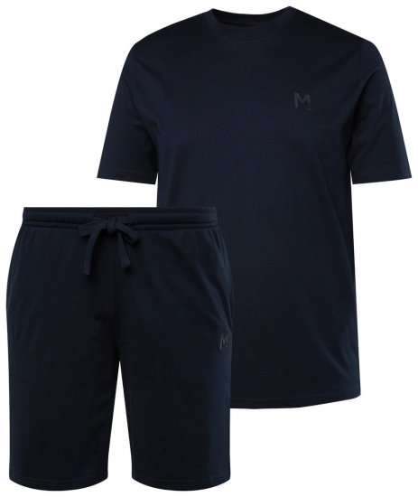 Men+ 196 Pyjamas kort modell Mörkblå - Underkläder & badkläder - Stora underkläder för män