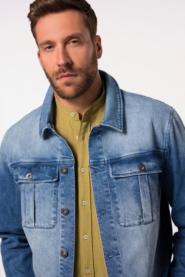 JP1880 832510 Stretchjeansjacka Indigoblå - Jackor - Stora jackor - 2XL-12XL