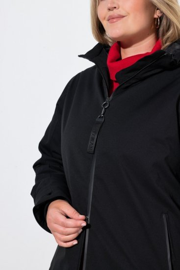 Ulla Popken 833341 Funktionsjacka Svart - Jackor - Damjackor i stora storlekar