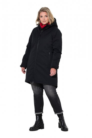 Ulla Popken 833341 Funktionsjacka Svart - Jackor - Damjackor i stora storlekar