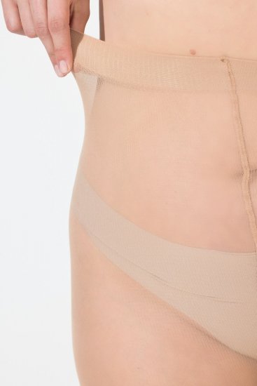 Ulla Popken 833654 Stödstrumpbyxor Beige - Strumpbyxor & strumpor - 