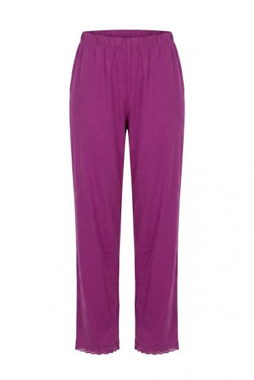 Ulla Popken 833660 Pyjamas Violett - Pyjamas/Loungewear - 