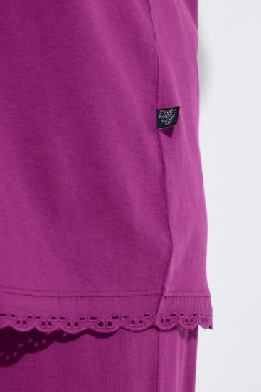 Ulla Popken 833660 Pyjamas Violett - Pyjamas/Loungewear - 