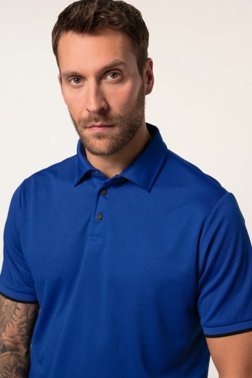 JP1880 Jay-Pi QuickDry Golf Polo Shirt Titanium Blue - Träningskläder & friluft - Träningskläder till herr i stora storlekar