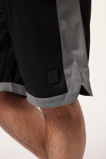 JP1880 Jay-Pi Bermuda QuickDry Mesh Fitness Shorts Black - Träningskläder & friluft - Träningskläder till herr i stora storlekar