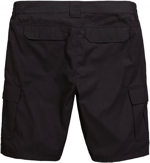 JP1880 Jay-Pi Bermuda QuickDry Cargo Shorts Black - Träningskläder & friluft - Träningskläder till herr i stora storlekar