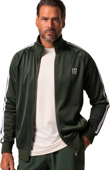 JP1880 Jay-Pi Fitness Technical Training Jacket Dark Green - Träningskläder & friluft - Träningskläder till herr i stora storlekar