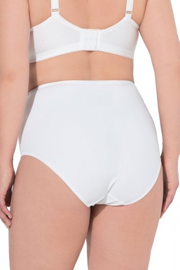Ulla Popken 834307 Formande trosor med spets Benvit - Shapewear - 