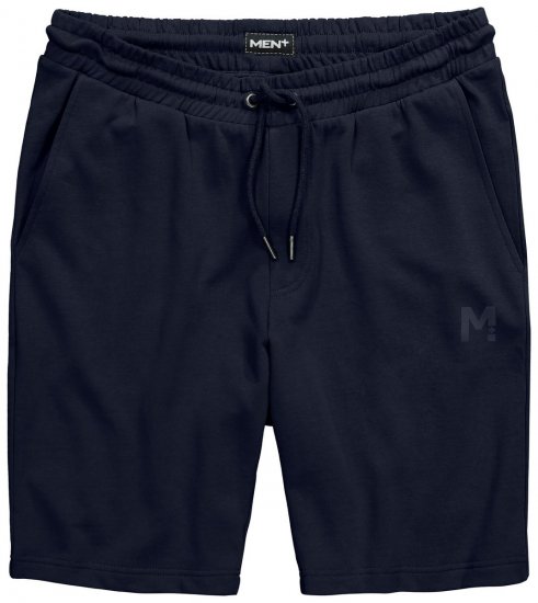 Men+ 858 Mjukisshorts Mörkblå - Mjukisbyxor och -shorts - Mjukisbyxor & Mjukisshorts 2XL-12XL