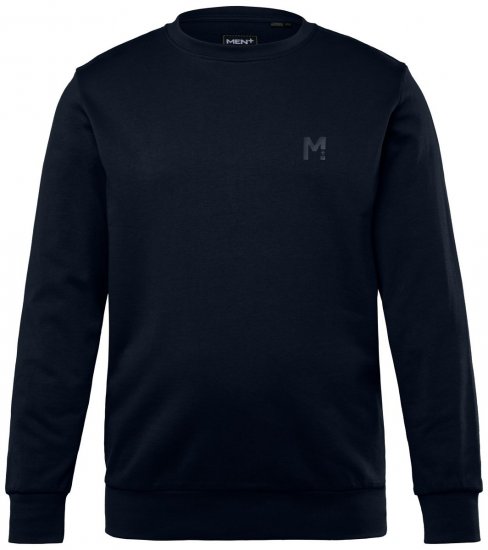 Men+ 865 Sweatshirt Mörkblå - Tröjor & hoodies - Stora hoodies & tröjor - 2XL-14XL