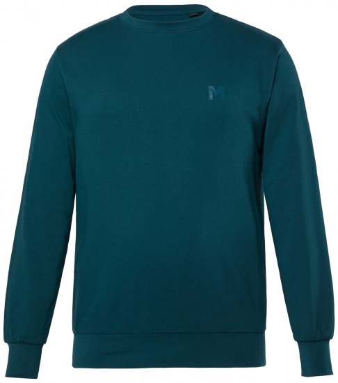 Men+ 865 Sweatshirt Mörkgrön - Tröjor & hoodies - Stora hoodies & tröjor - 2XL-14XL