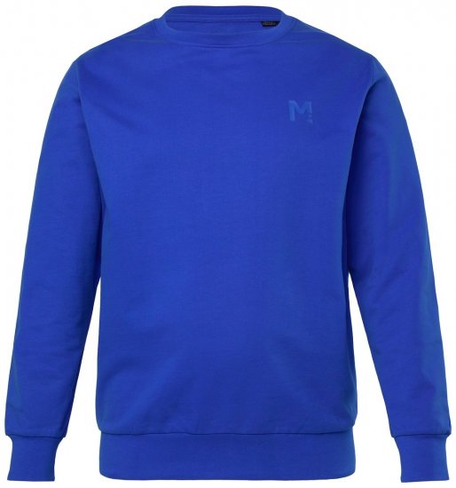 Men+ 865 Sweatshirt Koboltblå - Tröjor & hoodies - Stora hoodies & tröjor - 2XL-14XL