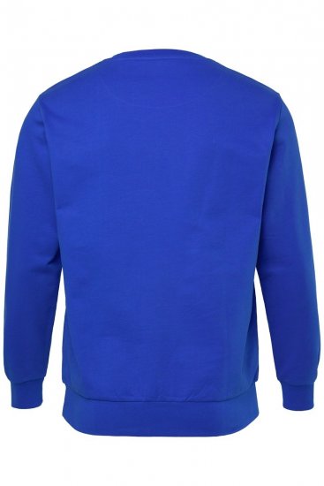 Men+ 865 Sweatshirt Koboltblå - Tröjor & hoodies - Stora hoodies & tröjor - 2XL-14XL