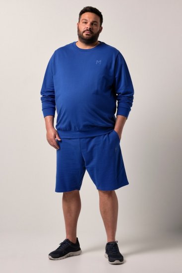 Men+ 865 Sweatshirt Koboltblå - Tröjor & hoodies - Stora hoodies & tröjor - 2XL-14XL