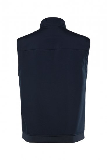 Men+ 414 Softshellväst med ståkrage Mörkblå - Jackor - Stora jackor - 2XL-12XL