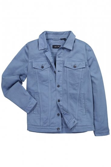 Men+ 446 Jeansjacka med bröstfickor Denimblå - Jackor - Stora jackor - 2XL-12XL