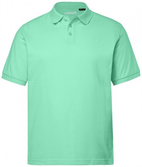 Men+ 256 Pikétröja Blågrön - Pikétröjor - Stora pikétröjor - 2XL-8XL