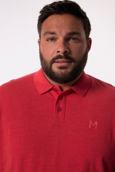 Men+ 256 Pikétröja Röd - Pikétröjor - Stora pikétröjor - 2XL-8XL