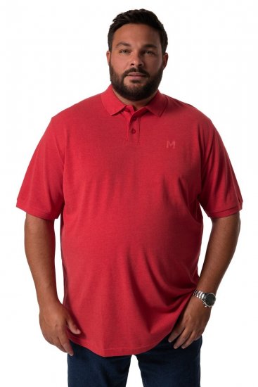 Men+ 256 Pikétröja Röd - Pikétröjor - Stora pikétröjor - 2XL-8XL