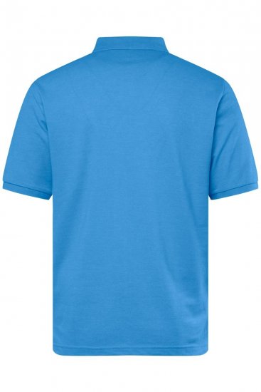 Men+ 256 Pikétröja Himmelsblå - Pikétröjor - Stora pikétröjor - 2XL-8XL