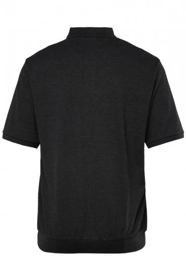 Men+ 264 Pikétröja bellyfit Svart - Pikétröjor - Stora pikétröjor - 2XL-8XL