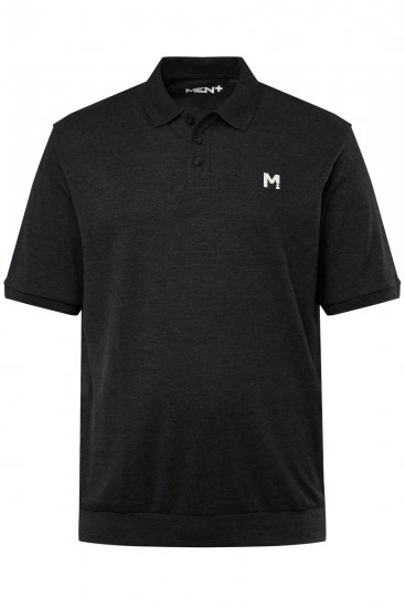 Men+ 266 Pikétröja bellyfit Svart 2-pack - Pikétröjor - Stora pikétröjor - 2XL-8XL