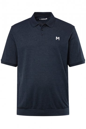 Men+ 266 Pikétröja bellyfit Mörkblå 2-pack - Pikétröjor - Stora pikétröjor - 2XL-8XL
