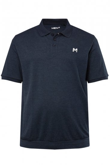 Men+ 266 Pikétröja bellyfit Mörkblå 2-pack - Pikétröjor - Stora pikétröjor - 2XL-8XL