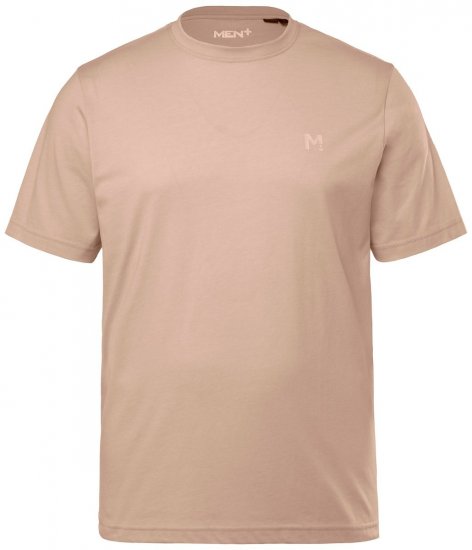 Men+ 276 T-shirt med rund hals Sand - T-shirts - Stora T-shirts - 2XL-14XL