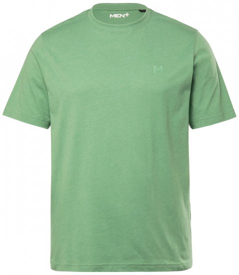 Men+ 276 T-shirt med rund hals Grön - T-shirts - Stora T-shirts - 2XL-14XL