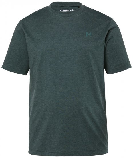 Men+ 276 T-shirt med rund hals Mörkgrön - T-shirts - Stora T-shirts - 2XL-14XL