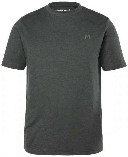 Men+ 276 T-shirt med rund hals Olivgrön - T-shirts - Stora T-shirts - 2XL-14XL