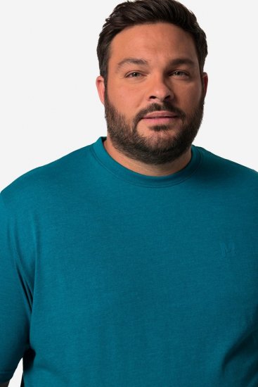 Men+ 276 T-shirt med rund hals Gråblå - T-shirts - Stora T-shirts - 2XL-14XL