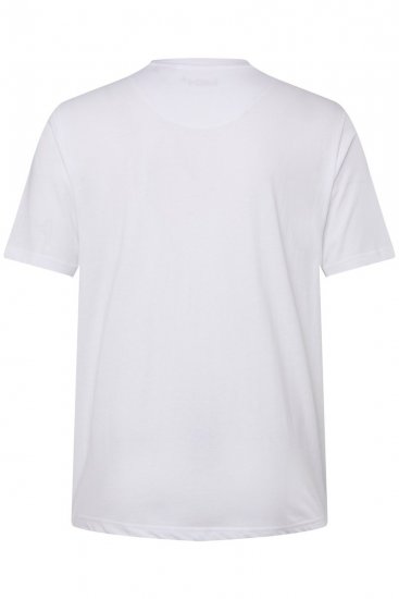 Men+ 279 T-shirt med V-ringning Vit - T-shirts - Stora T-shirts - 2XL-14XL