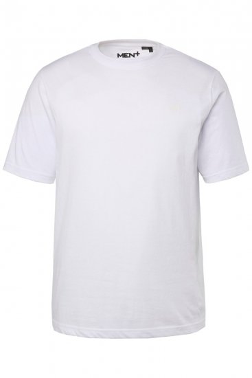 Men+ 285 T-shirt med rund hals Vit 2-pack - T-shirts - Stora T-shirts - 2XL-14XL