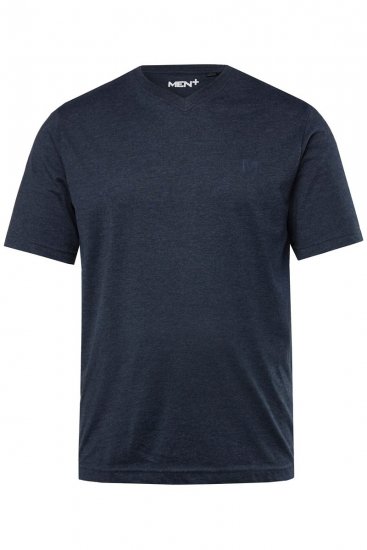 Men+ 299 T-shirt med V-ringning Mörkblå 2-pack - T-shirts - Stora T-shirts - 2XL-14XL