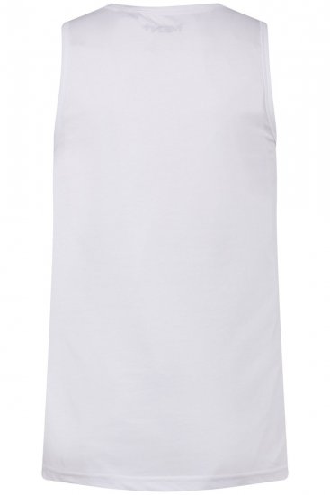 Men+ 303 Linne Vit - T-shirts - Stora T-shirts - 2XL-14XL