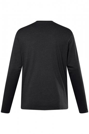 Men+ 307 Långärmad T-shirt Svart - T-shirts - Stora T-shirts - 2XL-14XL