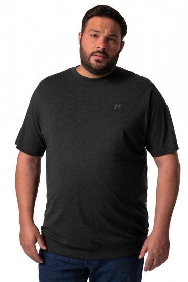 Men+ 308 T-shirt bellyfit Svart - T-shirts - Stora T-shirts - 2XL-14XL