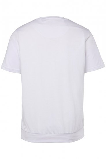 Men+ 308 T-shirt bellyfit Vit - T-shirts - Stora T-shirts - 2XL-14XL