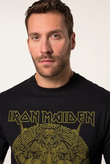 JP1880 Iron Maiden Samurai Eddie T-Shirt Black - T-shirts - Stora T-shirts - 2XL-14XL