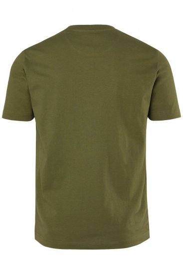 Men+ 424 T-shirt Trout Trophy Mörkoliv - T-shirts - Stora T-shirts - 2XL-14XL