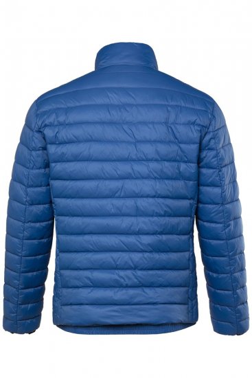 Boston Park 638 Quiltad jacka bellyfit med ståkrage Koboltblå - Jackor - Stora jackor - 2XL-12XL