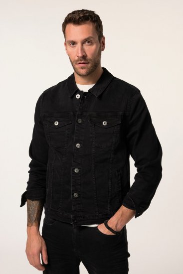 JP1880 836791 Jeansjacka med fyra fickor Svart - Jackor - Stora jackor - 2XL-12XL