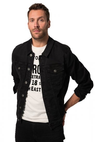 JP1880 836791 Jeansjacka med fyra fickor Svart - Jackor - Stora jackor - 2XL-12XL