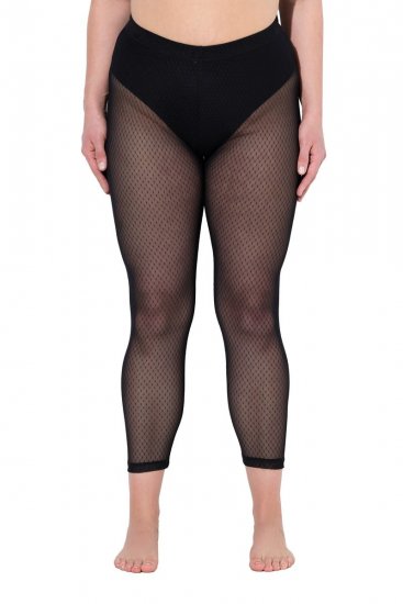 Ulla Popken 836800 Strumpleggings Svart - Strumpbyxor & strumpor - 