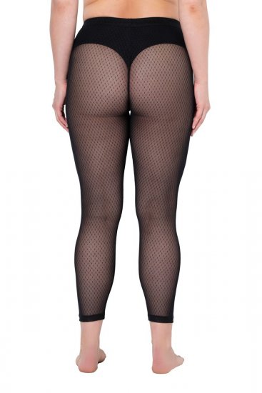 Ulla Popken 836800 Strumpleggings Svart - Strumpbyxor & strumpor - 