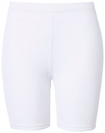 Ulla Popken 836805 Prickiga skavskyddsshorts Vit - Skavskyddsshorts - 